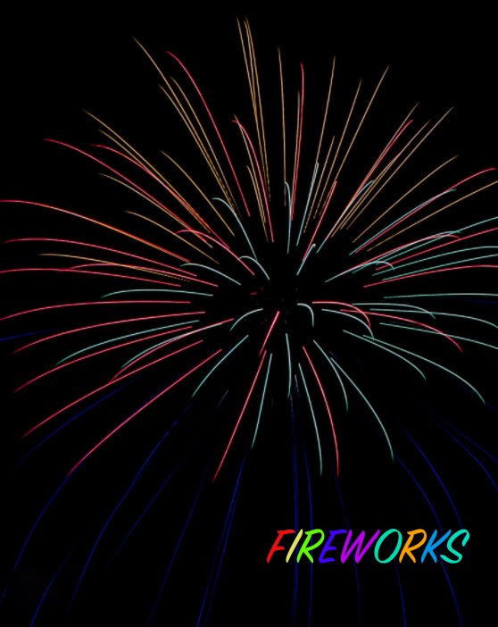View Fireworks by Jim Flood