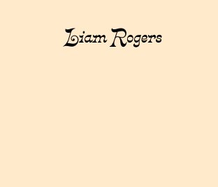 Liam Rogers book cover