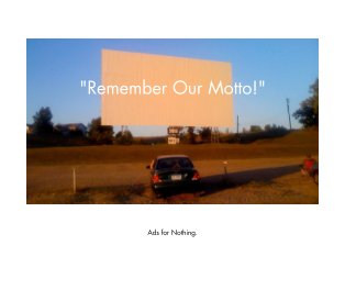 "Remember Our Motto!" book cover