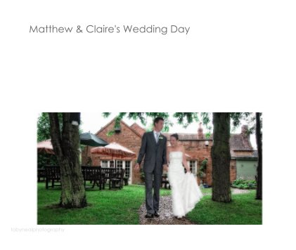 Matthew & Claire's Wedding Day book cover