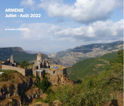 Arménie - juillet-août 2022 book cover