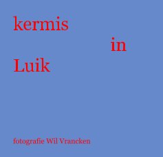 kermis in Luik book cover