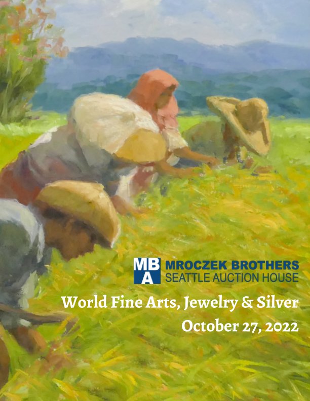 View Oct 27, 2022 Fine Art, Jewelry and Silver by Jeremy Buben