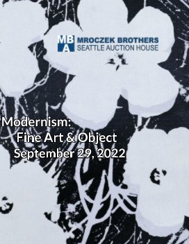 Sept 29, 2022 Modernism: Fine Art and Object book cover