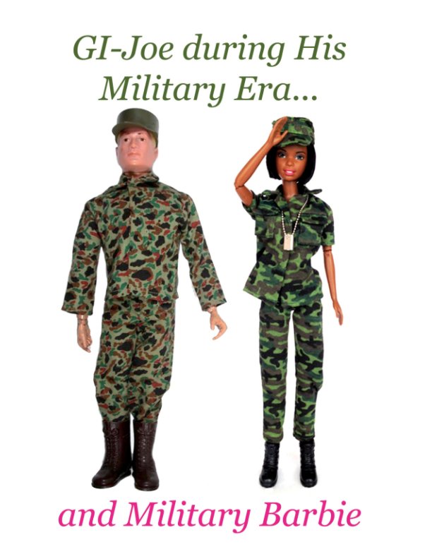 View G.I Joe and Barbie in the Army by Massimo Scotti