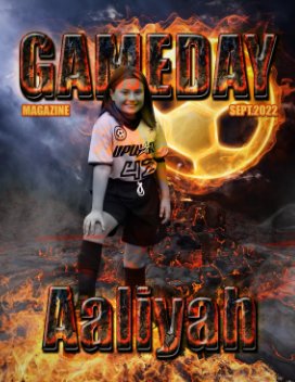 GAMEDAY -Aaliyah Soccer 2022 book cover