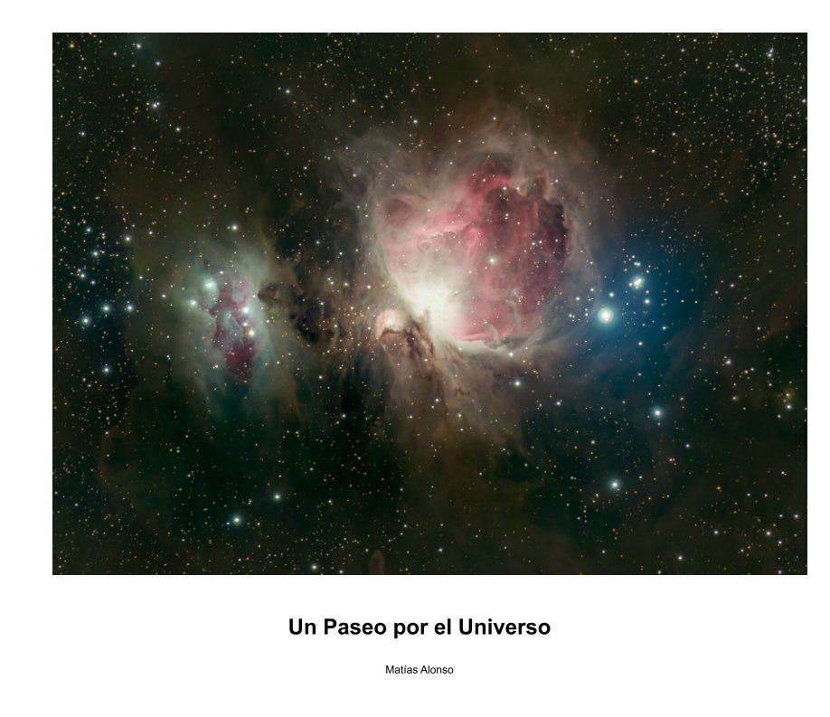 Ver Un Paseo por el Universo (formato 33x28 papel premium) por Matias Alonso