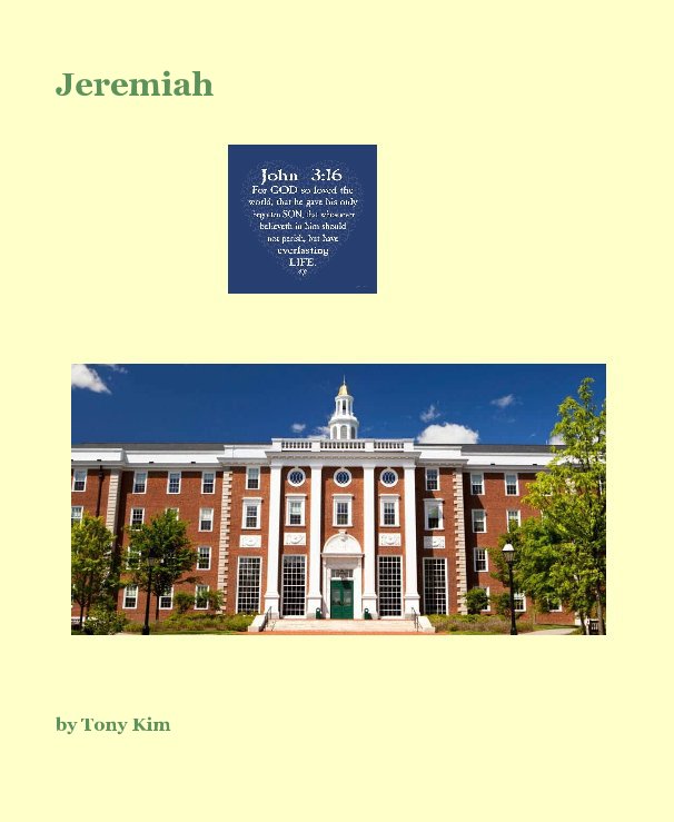 View Jeremiah by Tony Kim