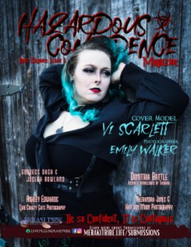 Hazardous Confidence Magazine Dark Elegance book cover