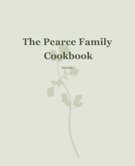 The Pearce Family Cookbook book cover