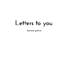Letters to you book cover