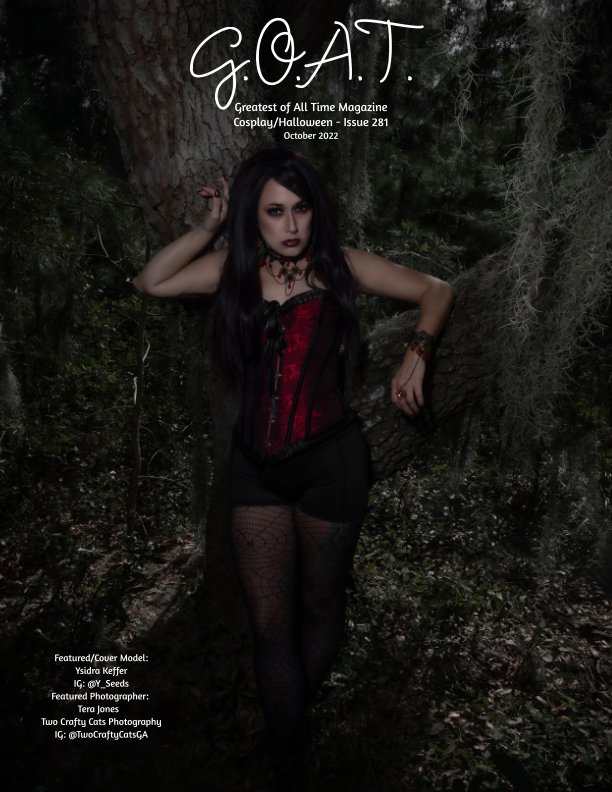Visualizza GOAT Issue 281 Cosplay Halloween di Valerie Morrison, O Hall