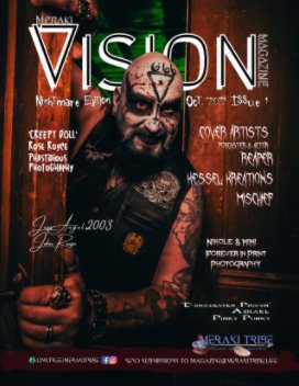 Meraki Vision Magazine Nightmares Issue 1 book cover
