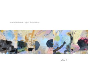 A year in paintings - 2022 book cover