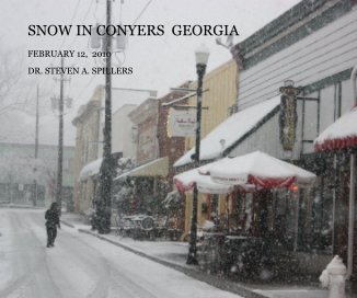 SNOW IN CONYERS GEORGIA book cover