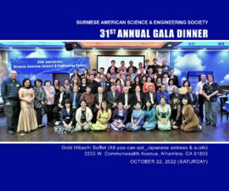 BASES 31st Annual Gala Dinner book cover