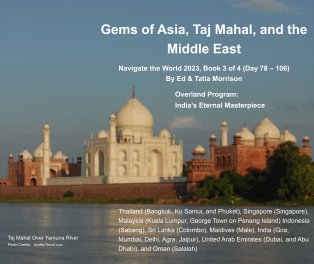 Gems of Asia, Taj Mahal, and the Middle East book cover