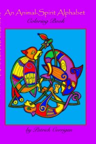 An Animal Spirit Alphabet Coloring Book by Patrick Corrigan book cover