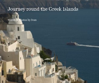 Journey round the Greek Islands book cover