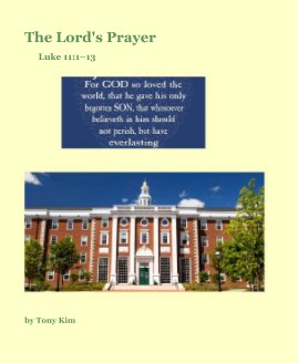 The Lord's Prayer book cover