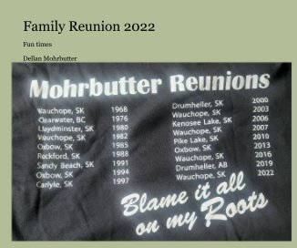 Family Reunion 2022 book cover