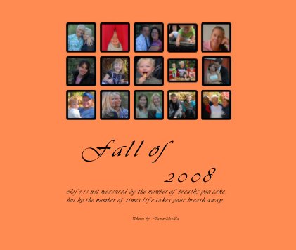 Fall of 2008 book cover