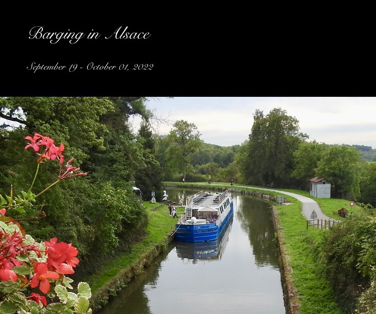 View Barging in Alsace by Barbara and Paul Wallace