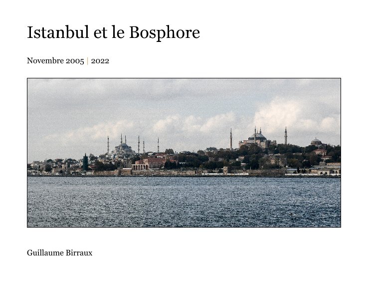 Ver Istanbul et le Bosphore por Guillaume Birraux