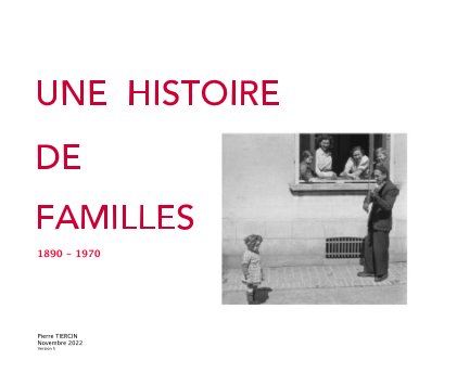 Une Histoire de Familles book cover