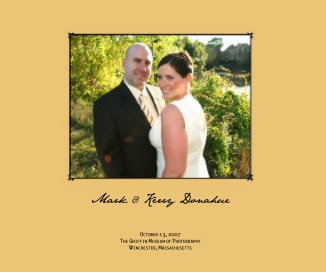 Mark & Kerry's Wedding (Donahue version) book cover