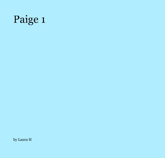 Visualizza Paige 1 di Laura H