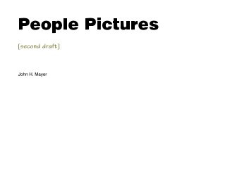 People Pictures book cover