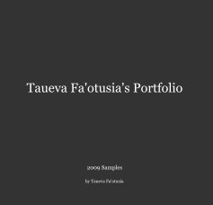 Taueva Fa'otusia's Portfolio book cover