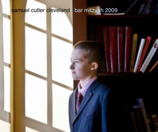 samuel cutler cleveland bar mitzvah 2009 book cover