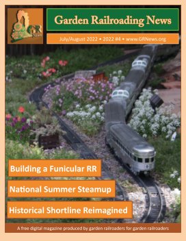 Garden Railroading News July-Aug 2022 #4 book cover