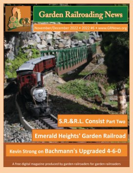 Garden Railroading News Nov-Dec 2022 #6 book cover
