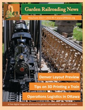 Garden Railroading News May-June 2022 #3 book cover