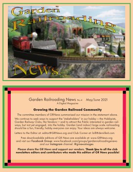 Garden Railroading News May-June 2021 #3 book cover