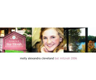 molly alexandra cleveland bat mitzvah 2006 book cover