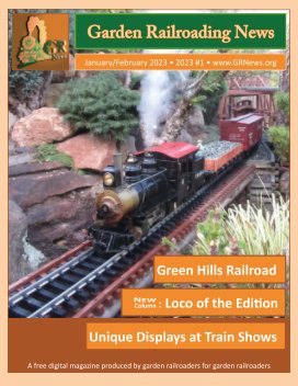 Garden Railroading News Jan-Feb 2023 #1 book cover