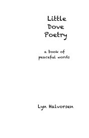 Little Dove Poetry book cover