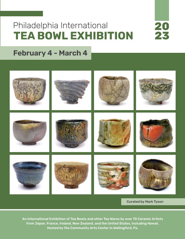 View Philadelphia International Tea Bowl Exhibition 2023 by Shelby Smith and Mark Tyson