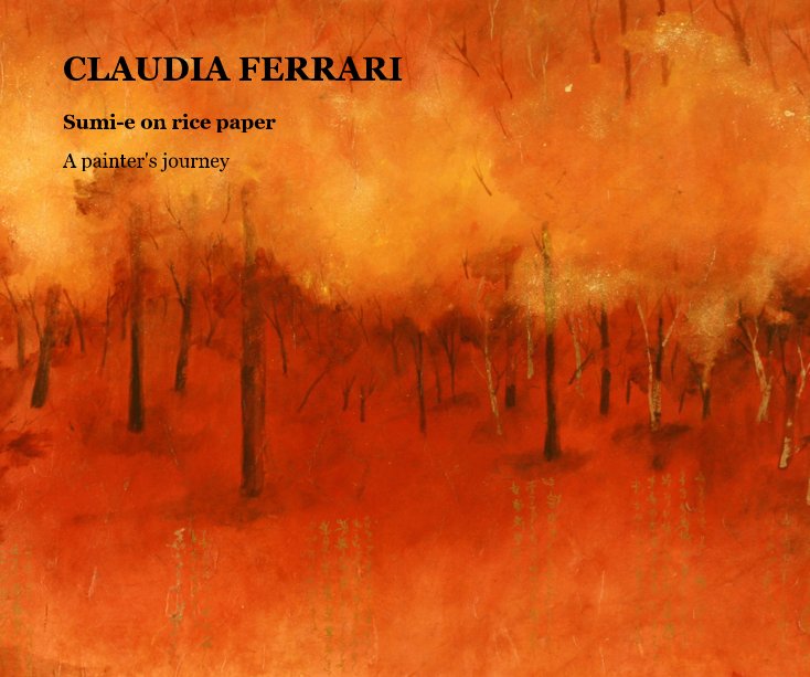 View Claudia Ferrari. Sumi-e on rice paper. by Claudia Ferrari