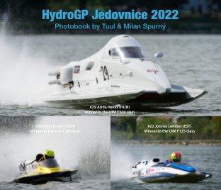 HydroGP Jedovnice 2022 book cover