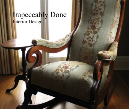 Impeccably Done Interior Design book cover