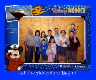 Disney Wonder Cruise 2009 book cover