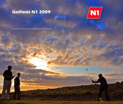 Golfmót N1 2009 book cover