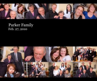 Parker Family Feb. 27, 2010 book cover