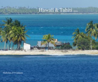Hawaii  Tahiti 2023 book cover