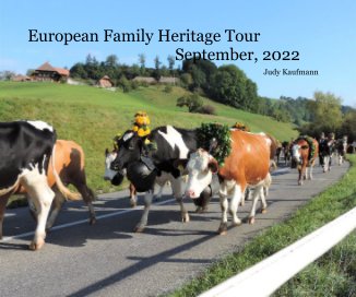 European Family Heritage Tour September, 2022 book cover